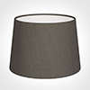 30cm Medium French Drum Shade in Mouse Waterford Linen