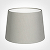 30cm Medium French Drum Shade in Soft Grey Waterford Linen