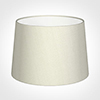 35cm Medium French Drum Shade in Pearl Faux Silk