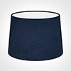 35cm Medium French Drum Shade in Navy BlueHunstanton Velvet