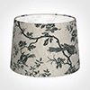 35cm Medium French Drum Shade in Black Isabelle