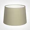 35cm Medium French Drum Shade in Pale Smoke Satin