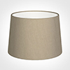 35cm Medium French Drum Shade in Limestone Waterford Linen