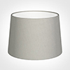 35cm Medium French Drum Shade in Soft Grey Waterford Linen