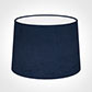 40cm Medium French Drum Shade in Navy Blue Hunstanton Velvet