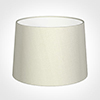 40cm Medium French Drum Shade in Pearl Faux Silk