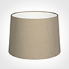 40cm Medium French Drum Shade in Limestone Waterford Linen