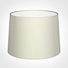 45cm Medium French Drum Shade in Pearl Faux Silk