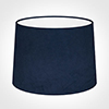 45cm Medium French Drum Shade in Navy BlueHunstanton Velvet