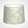 45cm Medium French Drum Shade in White Isabelle