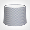 45cm Medium French Drum Shade in Blue Longford Gingham