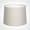 45cm Medium French Drum Shade in Off White Waterford Linen