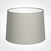 45cm Medium French Drum Shade in Soft Grey Waterford Linen