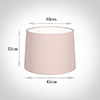 45cm Medium French Drum Shade in Vintage Pink