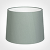 50cm Medium French Drum Shade in Aquamarine Faux Silk