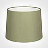 50cm Medium French Drum Shade in Pale Green Faux Silk