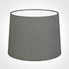 50cm Medium French Drum Shade in Mole Hunstanton Velvet