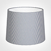 50cm Medium French Drum Shade in Blue Longford Gingham