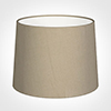 50cm Medium French Drum Shade in Limestone Waterford Linen