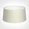 45cm Wide French Drum Shade in Pearl Faux Silk