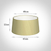 45cm Wide French Drum Shade in Wheat Faux Silk