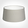 45cm Wide French Drum Shade in Soft Grey Waterford Linen