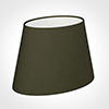 25cm Sloped Oval Shade in Laurel Satin