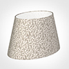 30cm Sloped Oval Shade in Grey Marl Arbour