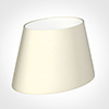 30cm Sloped Oval Shade in Cream Satin
