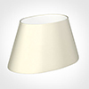 45cm Sloped Oval Shade in Cream Satin
