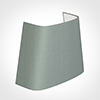 22cm Penrose Half Shade in Aquamarine Faux Silk
