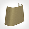 22cm Penrose Half Shade in Dull Gold Faux Silk