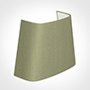 22cm Penrose Half Shade in Pale Green Faux Silk