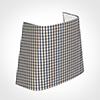 22cm Penrose Half Shade in Grey Longford Gingham