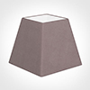 25cm Sloped Square Shade in Dusky Pink Hunstanton Velvet