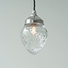 Orfila Crystal Pendant Light in Nickel