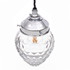 Orfila Crystal Pendant Light in Nickel