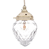 Orfila Crystal Pendant Light in Old Ivory