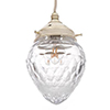 Orfila Crystal Pendant Light in Old Ivory