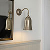 Eleigh Wall Light in Antiqued Brass