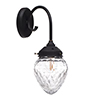 Orfila Wall Light in Matt Black