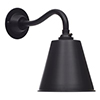 Club Wall Light in Matt Black