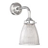 Fisher Bathroom Wall Light With Eliot Arm in Nickel