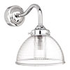 Hartley Bathroom Wall Light With Blake Arm in Nickel