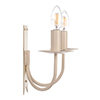 Double Cottage Wall Light in Plain Ivory