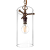 Bellingham Pendant Light in Antiqued Brass