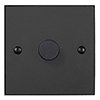 1 Gang Rotary Dimmer Beeswax Bevelled Plate