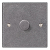 1 Gang Rotary Dimmer Polished Bevelled Plate