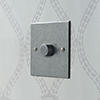 1 Gang Rotary Dimmer Polished Bevelled Plate