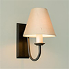 Single Gosford Wall Light in Beeswax